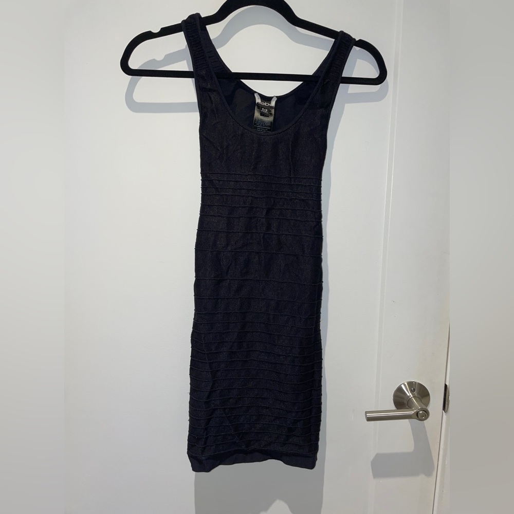 Bebe Black Bandage Dress